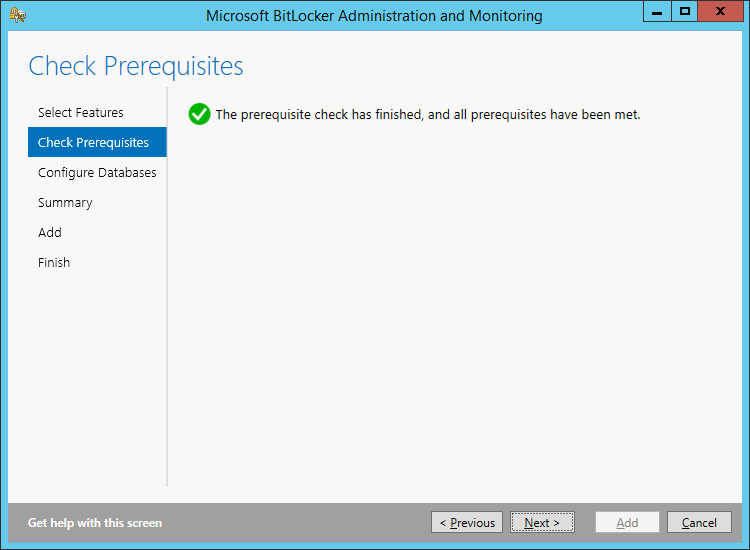 Mbam Bitlocker Installation